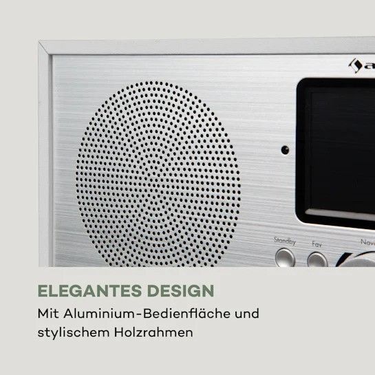 Уценка!!! Інтернет-радіо Auna Silver Star Stereo Internet DAB+/FM-радіо, WiFi, BT, DAB+/FM, білий 10032917 фото