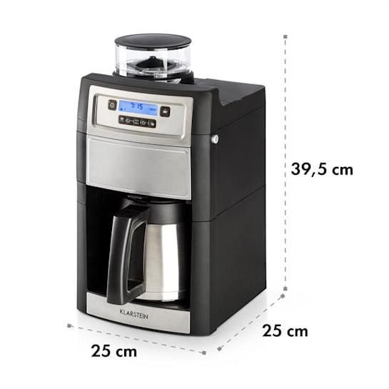 Б/У Кофемашина Klarstein Aromatica II Thermo, кофемолка, 1,25 л, серебристый 10032875 фото