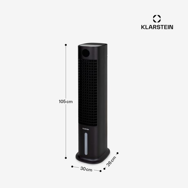 Б/У Мобильный кондиционер воздухоохладитель Klarstein Skytower Grand Smart 80W 480 м&sup3;/ч 8 литров мобильный 10035817 фото