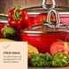Плита електрична Klarstein Appetito 4 конфорки, 6 рівнів, неіржавка сталь, 5500 Вт. 10035702 фото 5