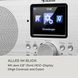 Уценка!!! Інтернет-радіо Auna Silver Star Stereo Internet DAB+/FM-радіо, WiFi, BT, DAB+/FM, білий 10032917 фото 8