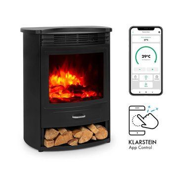УЦЕНКА!!! Камин электрический Klarstein Bormio S Smart 950/1900W термостат недельный таймер Германия 10035088 фото