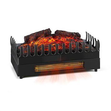 Камин электрический Klarstein Kamini FX, Каминная топка 1000/2000W 2W LED черный 10031575 фото