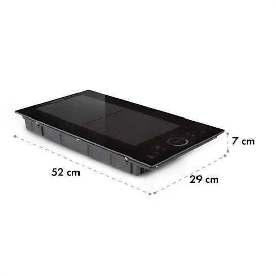 УЦЕНКА!!! Индукционная плита KLARSTEIN Delicatessa Slim Domino 3500 Вт с таймером черный 10033015 фото