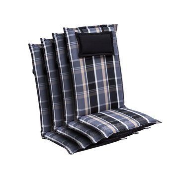 Подушки для садових стільців Blumfeldt Elbe 50x120x8 см, комплект 4 штуки 10036802 фото