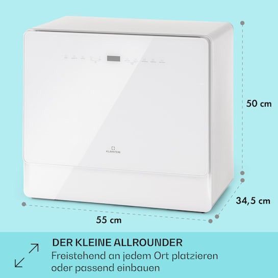 УЦЕНКА!!! Посудомоечная машина Klarstein Emerald 5 Slim, 7 программ, сенсорное управление Германия 10041185 фото