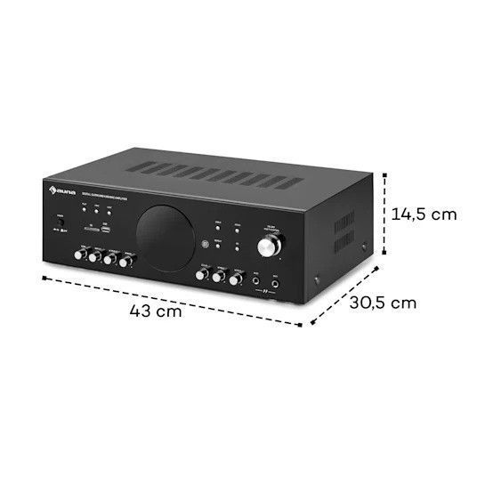 Ресивер Auna AMP-218 BT 5.1 2x120 Вт 3x50 Вт RMS BT 2xMicro 10034623 фото