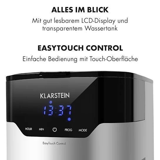 УЦЕНКА!!! Кавоварка Klarstein Arabica 800W EasyTouch Control 10032772 фото