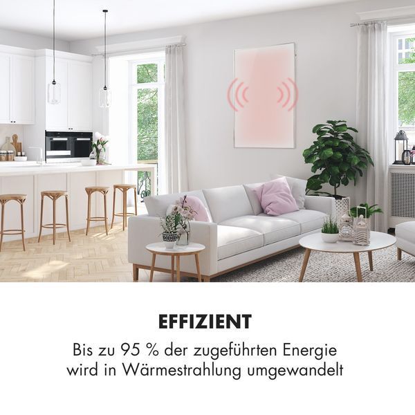 Инфракрасный обогревательKlarstein Wonderwall Air 96 80x120 см, 960 Вт 10032815 фото