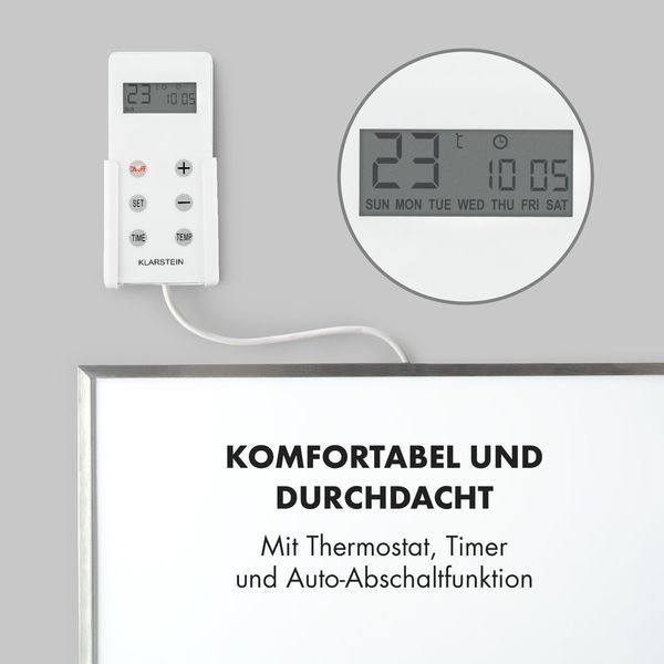 Инфракрасный обогревательKlarstein Wonderwall Air 96 80x120 см, 960 Вт 10032815 фото