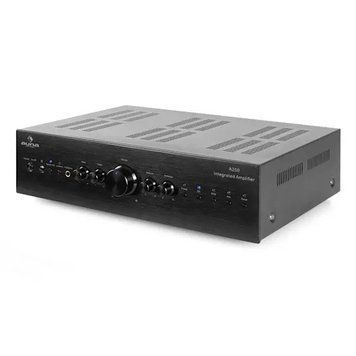 Ресивер Auna CD708 HiFi стереопідсилювач AUX чорний 600 Вт 10008981 фото