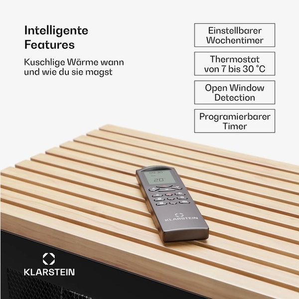 Камін електричний KLARSTEIN Opala Smart 950/1900 Вт Німеччина 10045362 фото