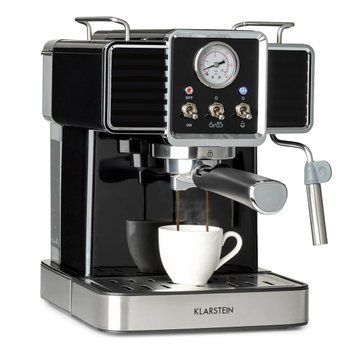 УЦЕНКА!!! Эспрессо-кофеварка Klarstein Gusto Classico 1350 Вт, давление 20 бар Резервуар для воды: 1,5 литра 10035564 фото