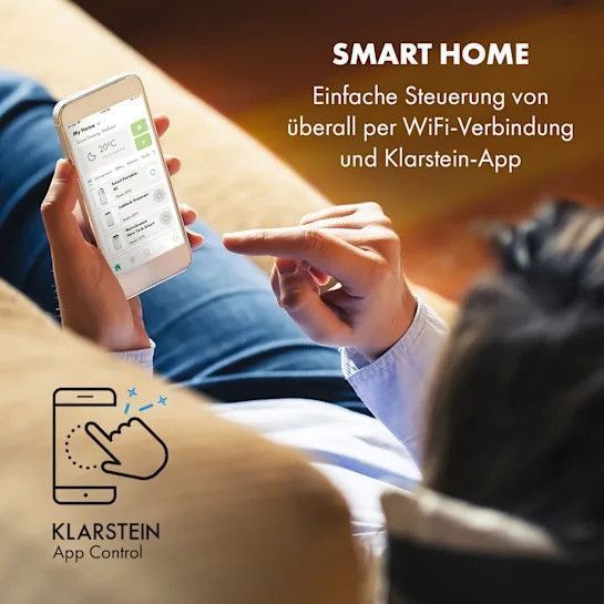 Мобільний кондиціонер Klarstein Pure Blizzard Smart 9k 9000 BTU/2,6 кВт EEC 10035808 ш фото