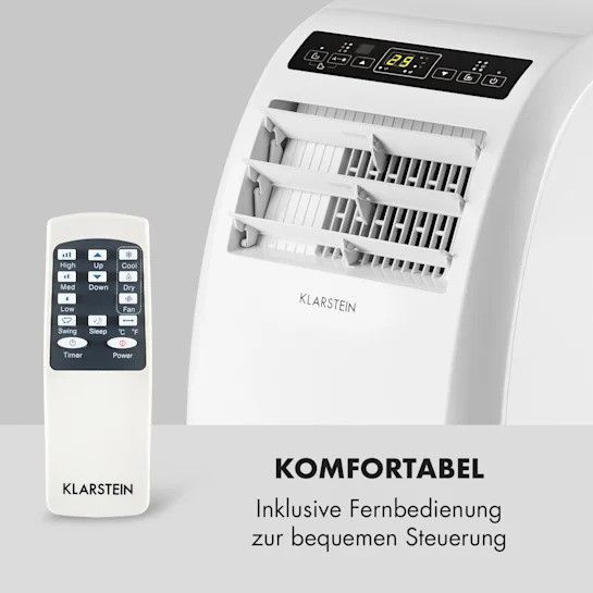 Б/У Мобільний кондиціонер Klarstein Metrobreeze Rome 10 000 БТЕ/3,0 кВт EEC A+ 10029856 фото