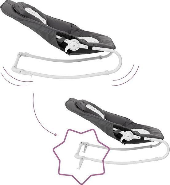 Детское кресло-качалка Badabulle Easy Baby Bouncer 30039 фото