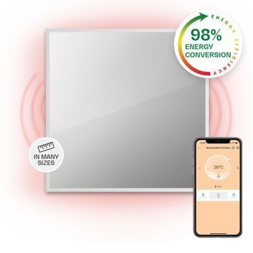 Економний інфрачервоний нагрівач Klarstein La Palma 500 smart 2-in-1 нагрівач інфрачервоний конвектор 10039828 фото
