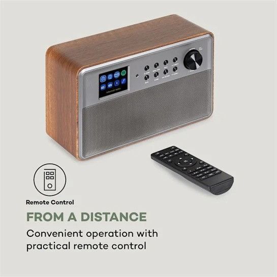 Інтернет-радіо Auna Connect Link Smart Radio IR/DAB +/FM Spotify BT 2,4-дюймовий дисплей 10034923 фото