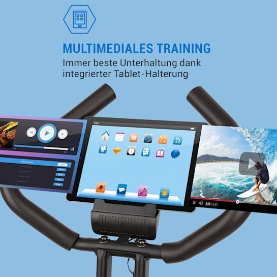 Велотренажер Capital Sports Azura Air X-Bike SilentBelt с магнитным сопротивлением 10033259 фото