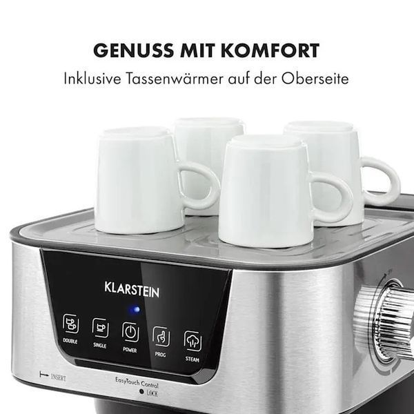 Эспрессо-кофемашина Klarstein Arabica, 15 бар Германия 10033729 фото