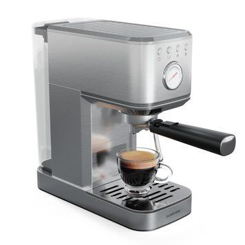 Легке Б/У Еспресо-кавофемашина Klarstein SteelPresso Slim 1350 W 20 барів 10046327 фото