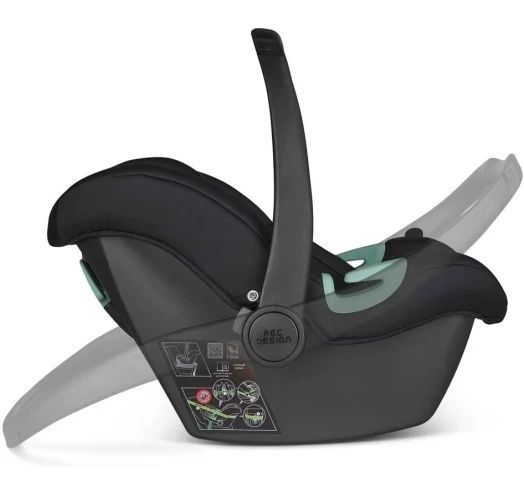 Автокрісло ABC Design Tulip i-Size Black Німеччина 30041 фото