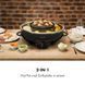 УЦІНКА!!! Раклетний гриль фондюлет Фондю Klarstein Szechuan Hot Pot Сичуанська сковорода-гриль 2-в-1 5 л, об'єм 1350/600 10035431 фото 8