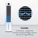 Мобільний кондиціонер для повітряохолодження Klarstein Skytower Grand Smart 80 W 480 м3/год 8 літрів мобільний 10035816 фото 5