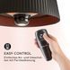 Инфракрасный Обогреватель Blumfeldt Venice Heat 800/1000/1800Вт с дистанционным управлением черный 10032517 фото 5