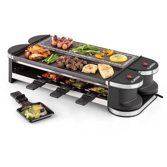 SALE Б/У Раклетный гриль Klarstein Tenderloin Raclette Grill 1200 Вт 8 человек 10028578 фото