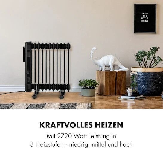 УЦЕНКА!!! Оливний радіатор Klarstein Thermaxx Elevate Smart 2720 Вт, 7-35 &deg;C, 24-годинний таймер 10035277 фото