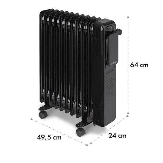 УЦЕНКА!!! Оливний радіатор Klarstein Thermaxx Elevate Smart 2720 Вт, 7-35 &deg;C, 24-годинний таймер 10035277 фото