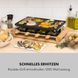 Раклет-гриль Klarstein Tournedo Raclette 1200W литой алюминий на 8 человек, декор под дерево 10035219 фото 5