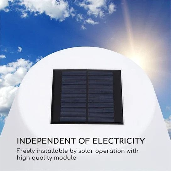 УЦЕНКА!!! Лампа на сонячній батареї Blumfeldt Moody Solar ST на сонячній батареї IP65 PE абажур 10033422 фото