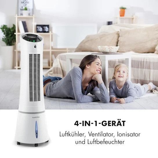 Б/У!! Воздухоохлаждитель Klarstein Skyscraper Ice 4-in-1 210 м3/ч 10028303 фото