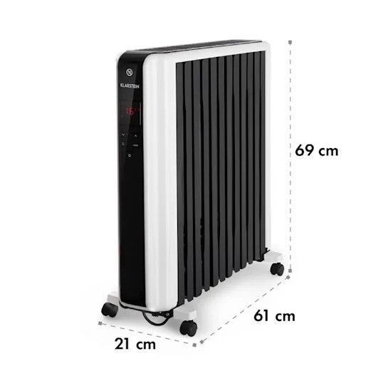 УЦЕНКА!!! Цифровий Оливний нагрівач Klarstein Thermaxx 2500 2500 Вт 5-35 &deg;C 24-годинний таймер 10032775 фото