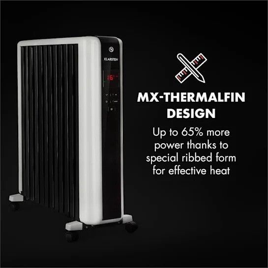 УЦЕНКА!!! Цифровий Оливний нагрівач Klarstein Thermaxx 2500 2500 Вт 5-35 &deg;C 24-годинний таймер 10032775 фото