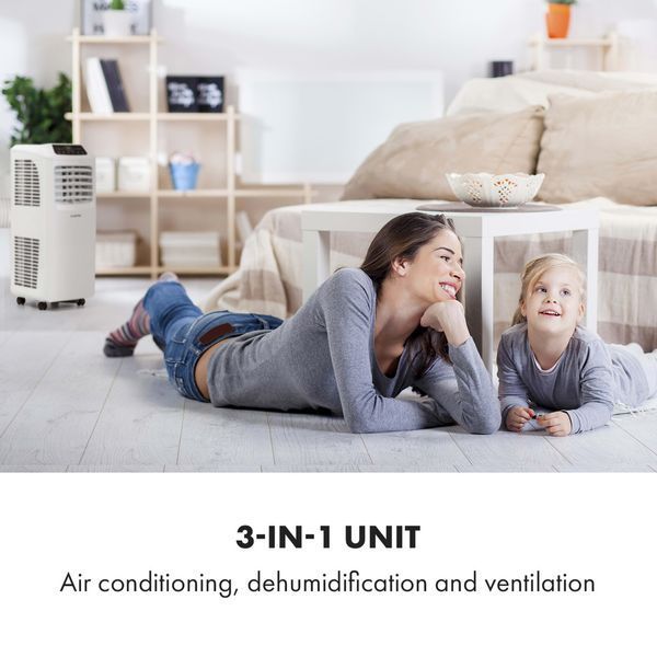 Мобільний кондиціонер Klarstein Pure Blizzard Air Conditioner Осушувач повітря та вентилятор 3-в-1 7 БЕ 10028188 фото