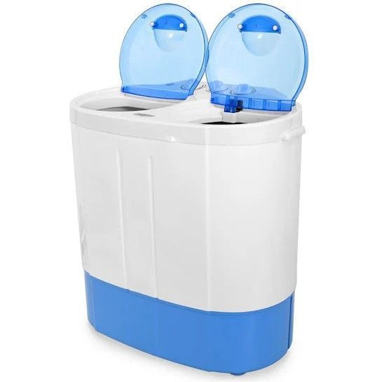 Пральна машина OneConcept DB003 Mini-Waschmaschine Schleuder 2kg 10006738 фото