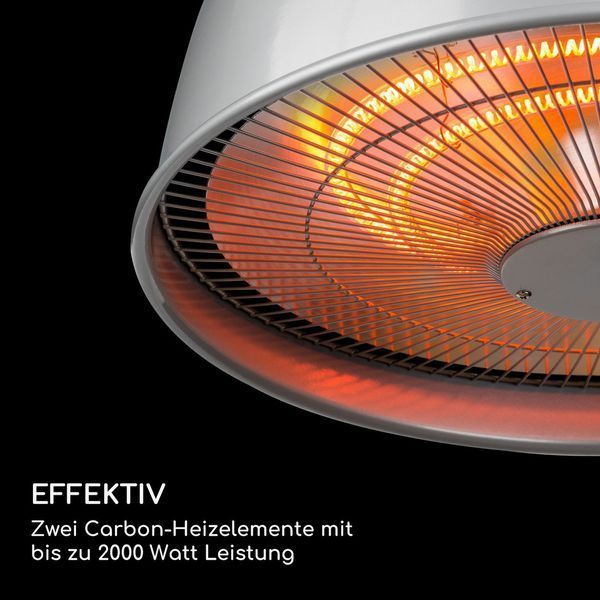 УЦЕНКА!!! Инфракрасная люстра обогреватель Blumfeldt Heatbell Ceiling Smart 10038418 фото