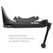 База, кріплення для автокрісла abc design isofix base root Німеччина 30045 фото 5
