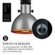 УЦЕНКА!!! Инфракрасная люстра обогреватель Blumfeldt Heatbell Ceiling Smart 10038418 фото 3