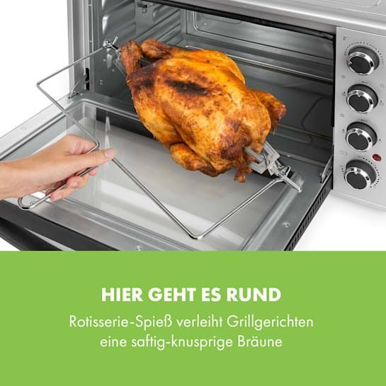 УЦЕНКА!!! Духовка Klarstein Masterchef 45 45 л 2000 Вт 100-230 &deg;C таймер Німеччина 10034497 фото