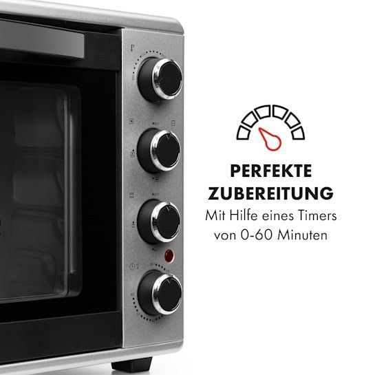 УЦЕНКА!!! Духовка Klarstein Masterchef 45 45 л 2000 Вт 100-230 &deg;C таймер Німеччина 10034497 фото