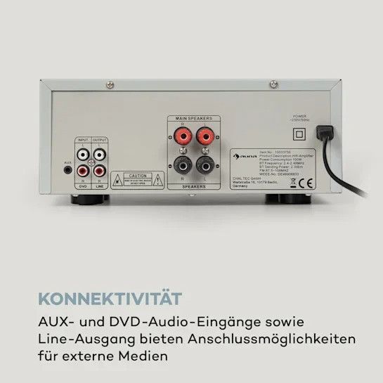 Б/У Ресивер Auna Hi-Fi Amp-2 BT 10033756 фото
