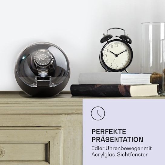 Ротомат для автопідзаводу годинника Klarstein St. Gallen ll Premium 4 швидкості 3 режими обертання 10036169 фото