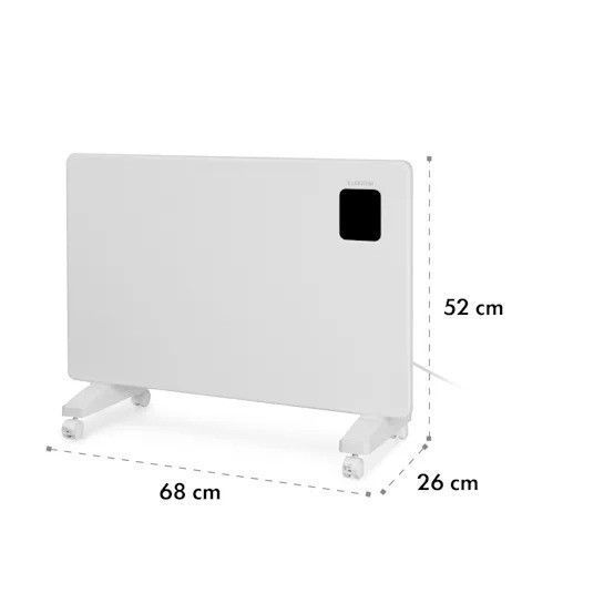 Розумний конвекційний нагрівач, Конвектор Klarstein Bansin Smart 1500 1500W керування через застосунок 10035400 фото