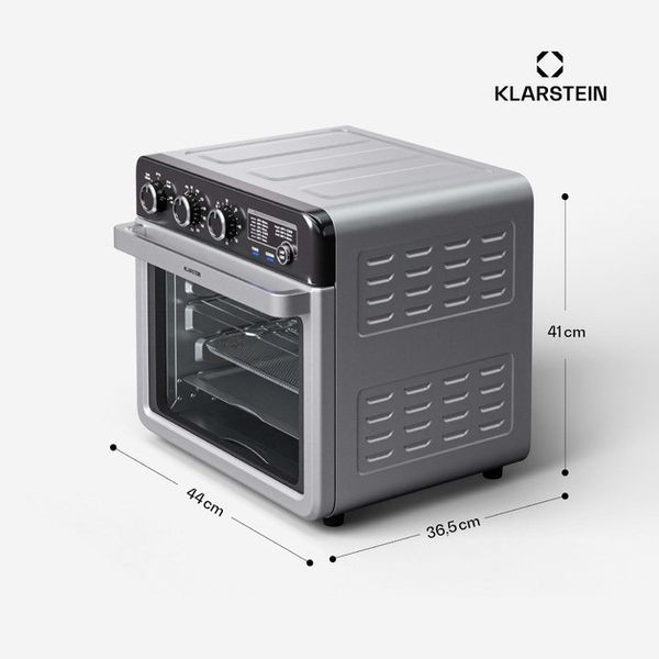 Фритюрница с горячим воздухом, аэрогриль Klarstein Air Glaze 2000 Вт | 34 литра ГЕРМАНИЯ 10045478 фото