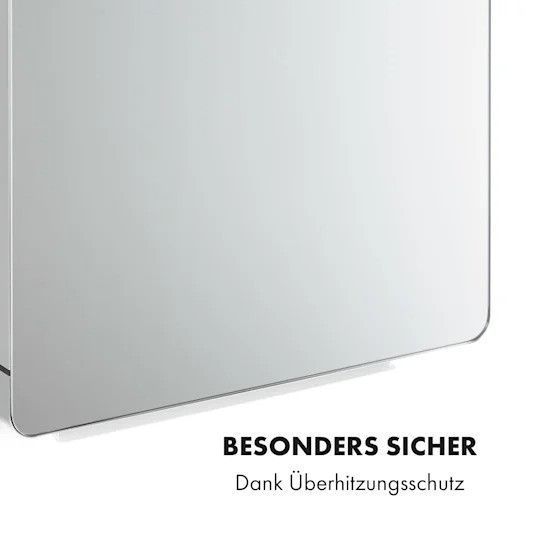 Б/У Нагрівач для ванної кімнати Klarstein Hot Spot Crystal Flow 45x82 см 36 м2 2000 Вт 5-40 &deg;C LED 10035036 фото