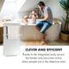 Б/У Нагрівач для ванної кімнати Klarstein Hot Spot Crystal Flow 45x82 см 36 м2 2000 Вт 5-40 &deg;C LED 10035036 фото 5